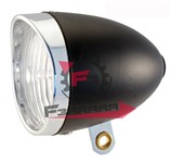 FANALE ANTERIORE RETRO' 3 LED NERO