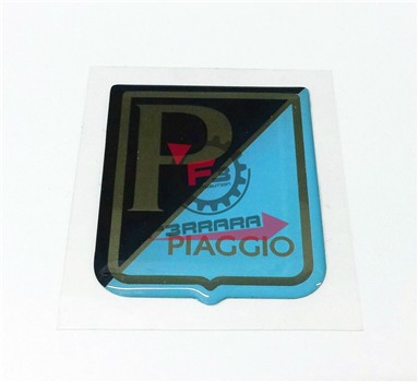 EMBLEMA -PIAGGIO EPOCA- RESINATO