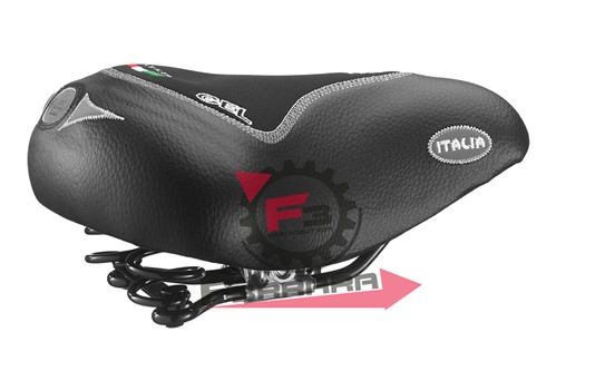 SELLA MAX COMFORT LADY CON GEL NERA