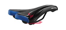 SELLA MTB ONE SHOT NERO/BLU