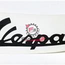 TARGHETTA -VESPA- 125 PVC NERA