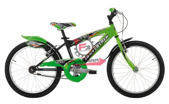 BICI FLIPPER 20 BIMBO 6V NERO/VERDE