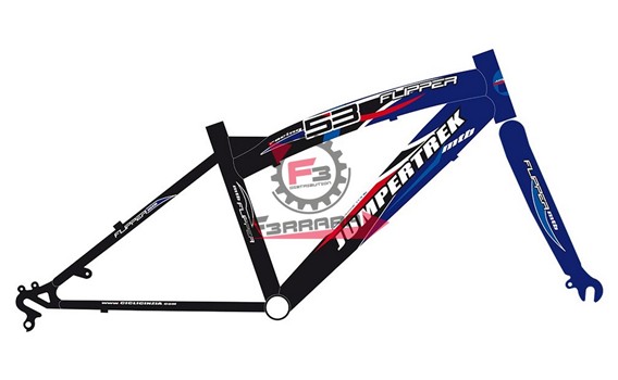 BICI FLIPPER 20 BIMBO 6V NERO/BLU