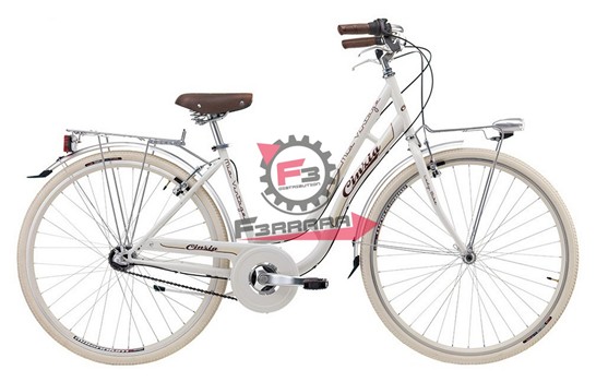 BICI MIA 28 DONNA 6V BIANCO CIGNO