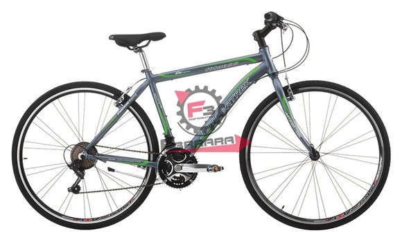 BICI FITNESS 28 UOMO 21V H54 GRIGIO