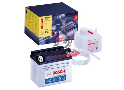 BATTERIA YB4L-B CON ACIDO BOSCH