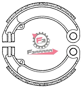 GANASCE FRENO POSTERIORE VESPA 50 R