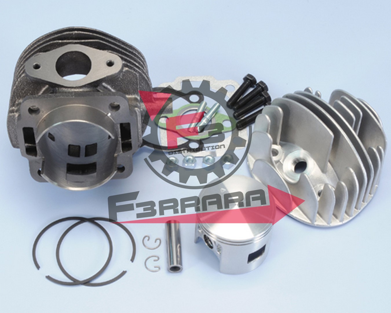 Prodotti KIT CILINDRO VESPA 50 SPPK D.57,5 Prodotti KIT CILINDRO VESPA 50 SPPK D.57,5