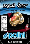 SET 10 GETTI 6MM 60-78 POLINI