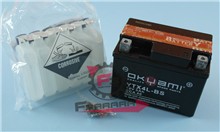 BATTERIA YTX4L-BS CON ACIDO OKYAMI