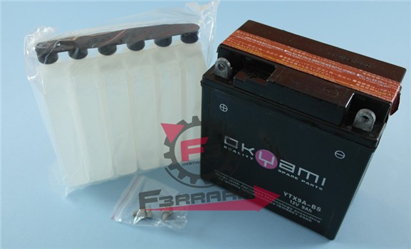 BATTERIA YTX9A-BS OKYAMI