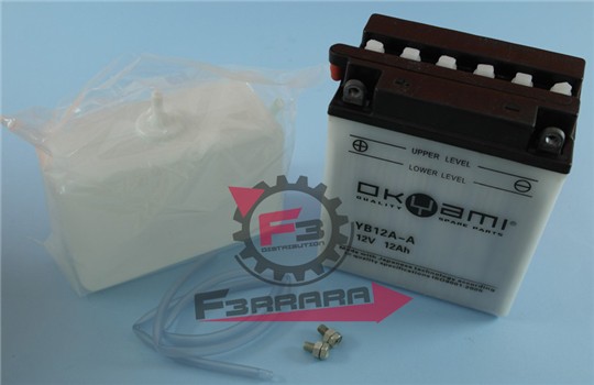 BATTERIA YB12A-A CON ACIDO OKYAMI