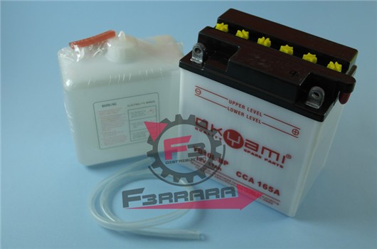 BATTERIA YB10L-BP CON ACIDO OKYAMI