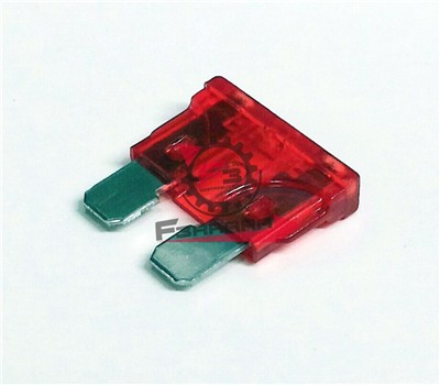FUSIBILE A LAMA 10 AMP. ROSSO