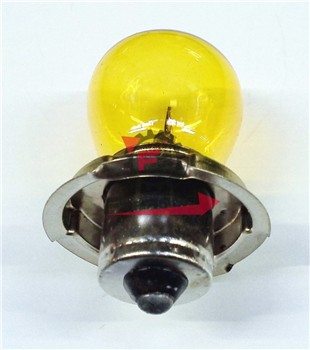LAMPADA 6V 15W CODICE P26S GIALLA