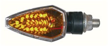 COPPIA FRECCE CARBON CON LED