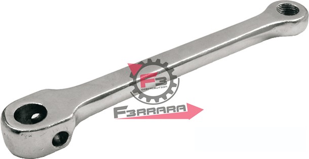 PEDIVELLA SX 170MM CHIAVETTA ACCIAIO