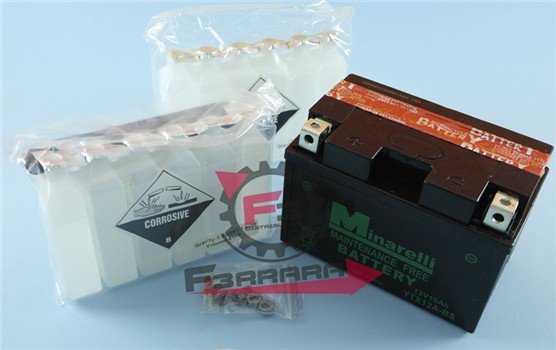 BATTERIA YT12B-BS CON ACIDO MINARELL