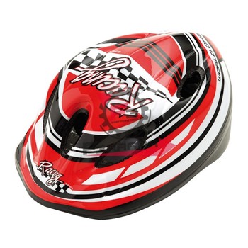 CASCO RAGAZZO RACING ROSSO M 48-54