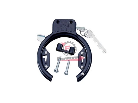 LUCCHETTO BICI R AD ARCO NERO