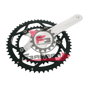 GUARNITURA CORSA 53/39X170 NERO