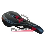 SELLA MTB/CORSA CON FORO NERO/ROSSO