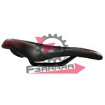 SELLA MTB/CORSA CON FORO NERO/GRIGIO