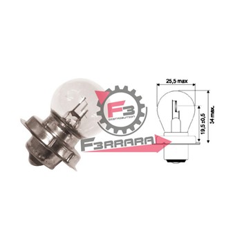 LAMPADA 12V 15W SCODELLA