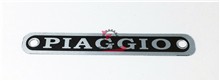 TARGHETTA -PIAGGIO- IN FERRO X SELLA