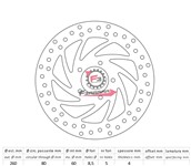 DISCO FRENO ANT. DF4038A NEWFREN