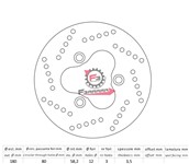 DISCO FRENO PEUGEOT SPEEDFIGHT