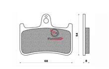 PASTIGLIE FD0131 HONDA NEWFREN