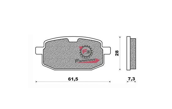 PASTIGLIE FRENO FD0175 NEWFREN (SR)