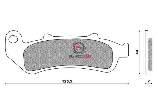 PASTIGLIE FRENO FD0203 RACING (SR)