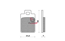 PASTIGLIE FD0225 PIAGGIO SFERA (SR)