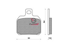 S.PASTIGLIE FD0256 MAJEST.150-X9 250