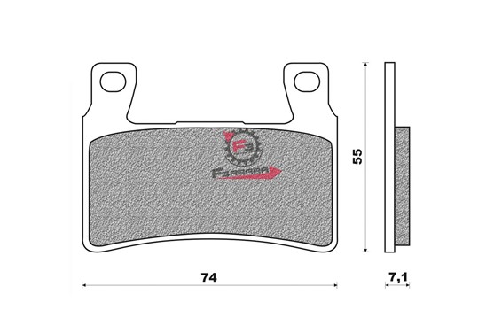 PASTIGLIE FD0258 HONDA NEWFREN (SR)