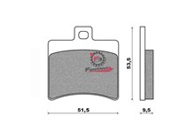 S.PASTIGLIE FRENO FD0267 KEVLAR