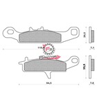 PASTIGLIE FD0374 OFF/ROAD NEWFREN