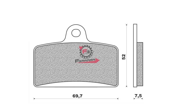 PASTIGLIE SINTERIZZATE DERBI GP1 (SR