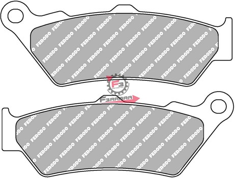 PASTIGLIE FRENO MOTO FD0216 (SR)