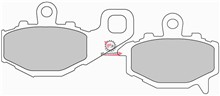 PASTIGLIE FRENO MOTO FD0207 (SR)