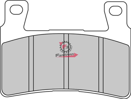 PASTIGLIE FRENO MOTO FD0258 (SR)