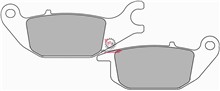 PASTIGLIE FRENO MOTO FD0331 (SR)