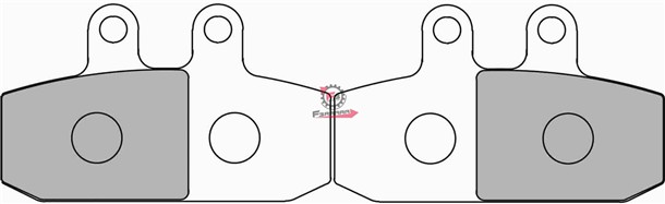 PASTIGLIE FRENO MOTO FD0335 (SR)