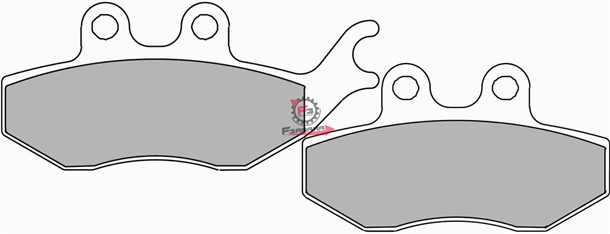 PASTIGLIE FRENO SCOOTER FD0334 (SR)