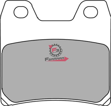 PASTIGLIE FRENO MOTO FD0341 (SR)