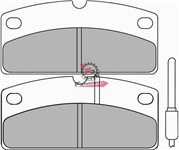 PASTIGLIE FRENO LIGIER FD0343 (SR)