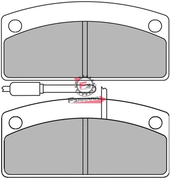 PASTIGLIE FRENO GREKAV FD0336 (4PZ)