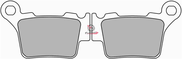 PASTIGLIE FRENO MOTO FD0348 (SR)